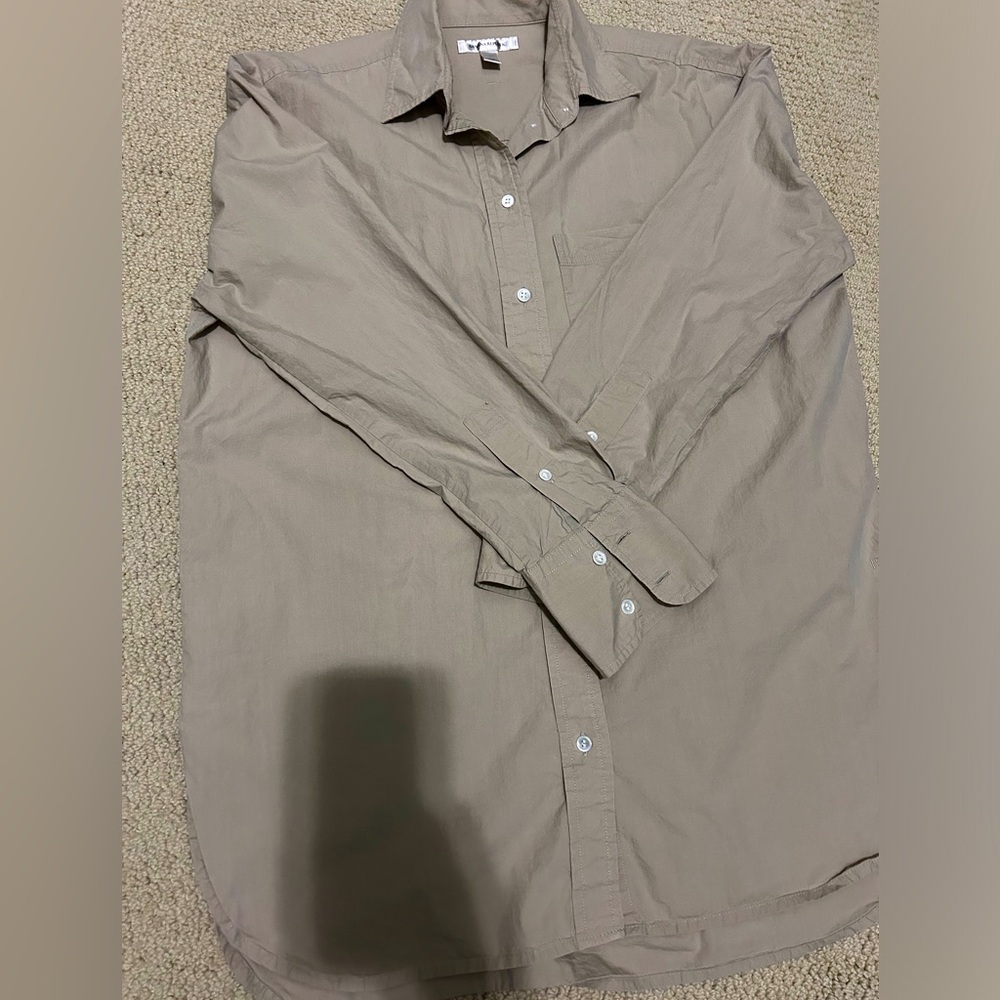 Banana republic bloc long sleeve blouse